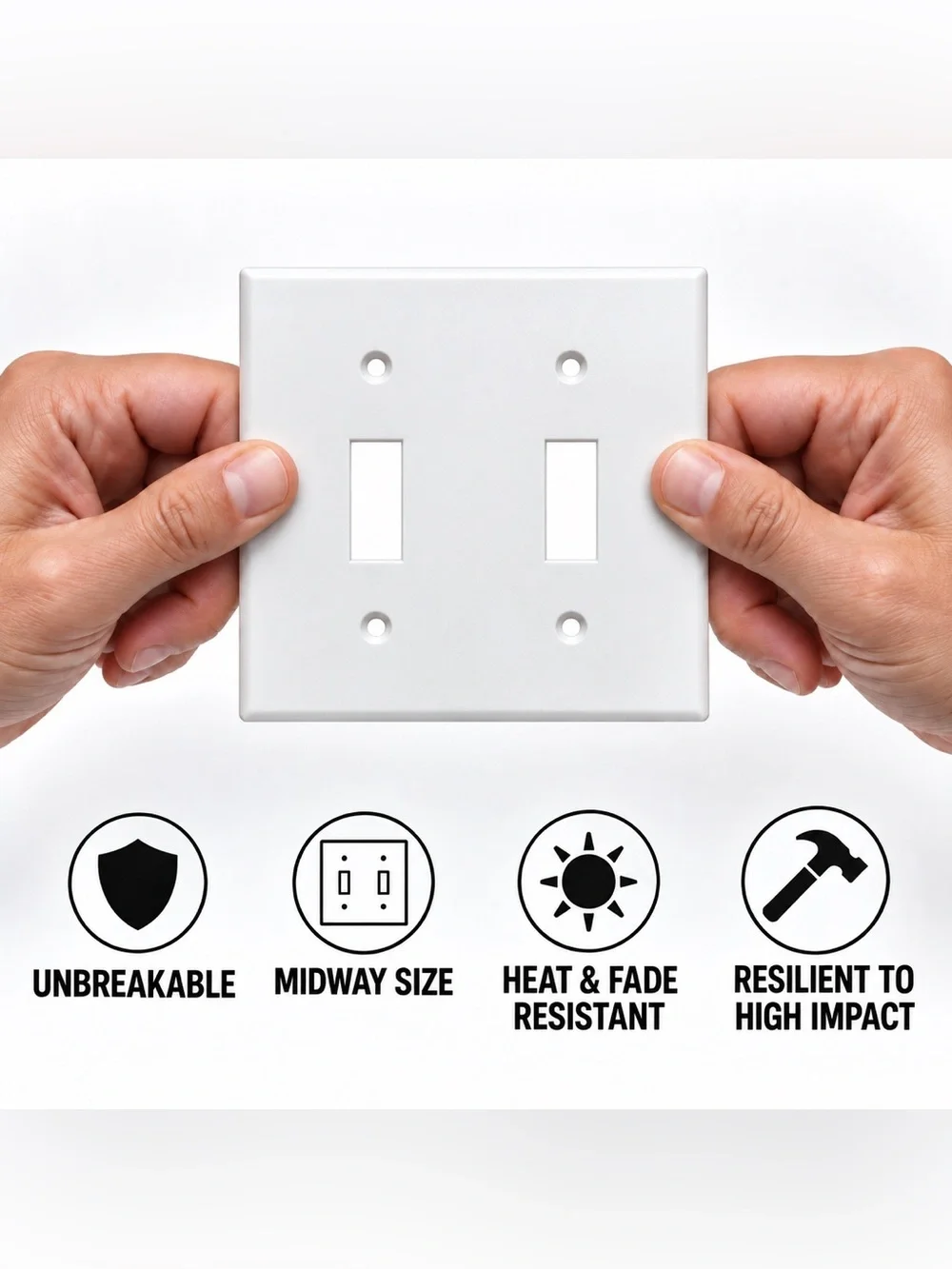 Handmade Cute Dinosaur Nursery Double Toggle Light Switch Cover Plate